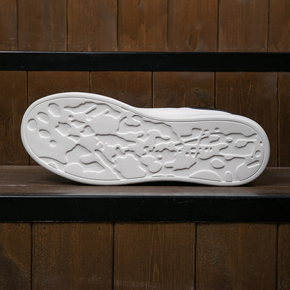 Damskie Trampki z Białym Wzorem